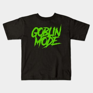 Goblin Mode funny ironic Kids T-Shirt